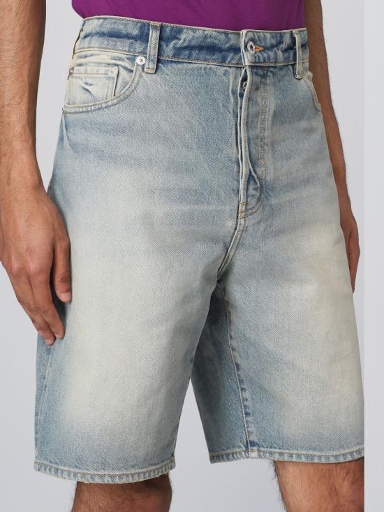  겐조 데님 숏팬츠 FD55DS3366A4 DY Blue - KENZO