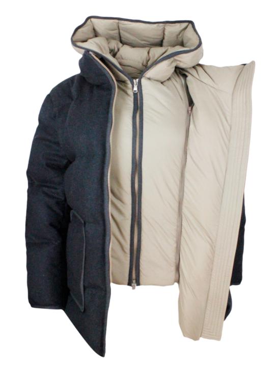 24FW 브루넬로 쿠치넬리 패딩 MT2262704 C005 Grey - BRUNELLO CUCINELLI