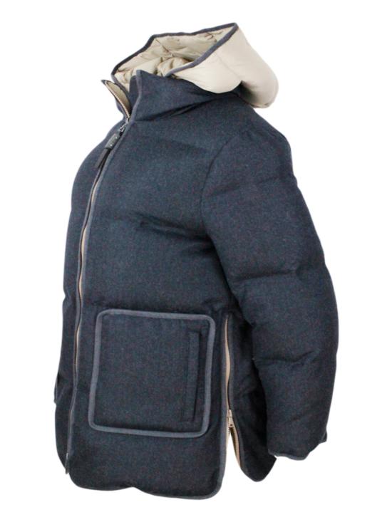 24FW 브루넬로 쿠치넬리 패딩 MT2262704 C005 Grey - BRUNELLO CUCINELLI