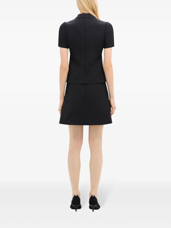  쿠레쥬 숏 스커트 324CJU180PL0007 9999 BLACK - COURREGES