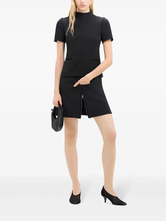  쿠레쥬 숏 스커트 324CJU180PL0007 9999 BLACK - COURREGES