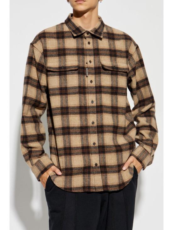 24FW 디스퀘어드2 긴팔 셔츠 S71DM0738D35125 001F - DSQUARED2