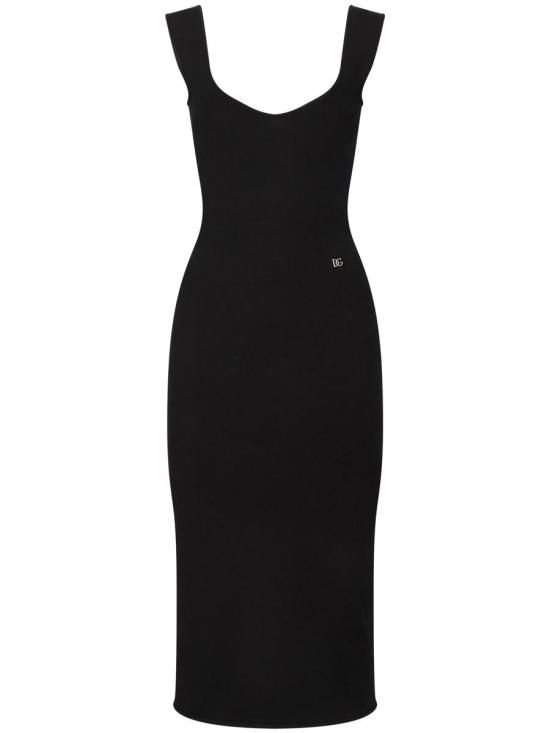  돌체앤가바나 롱 원피스 FXS10T JFMEV N0000 NERO Black