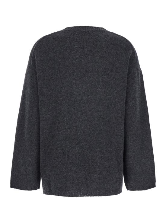  얼루드 긴팔 티셔츠 2451115084 Grey - ALLUDE