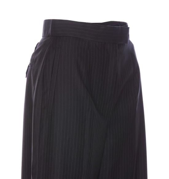 24FW 알렉산더 맥퀸 스트레이트 팬츠 798477 QJAEI4100 BLUE - ALEXANDER MCQUEEN