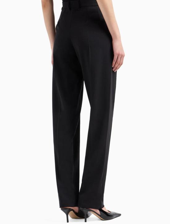  엠포리오 아르마니 스트레이트 팬츠 0NP3AT02002999 Black - EMPORIO ARMANI