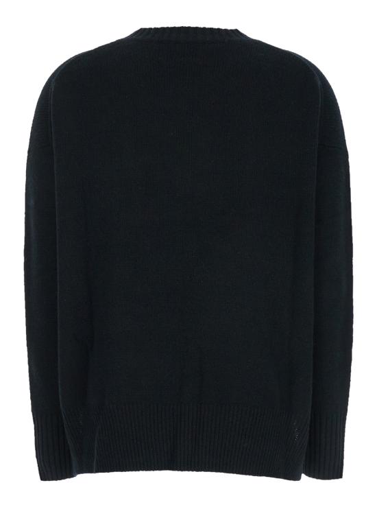  얼루드 긴팔 티셔츠 2451115190 Black - ALLUDE