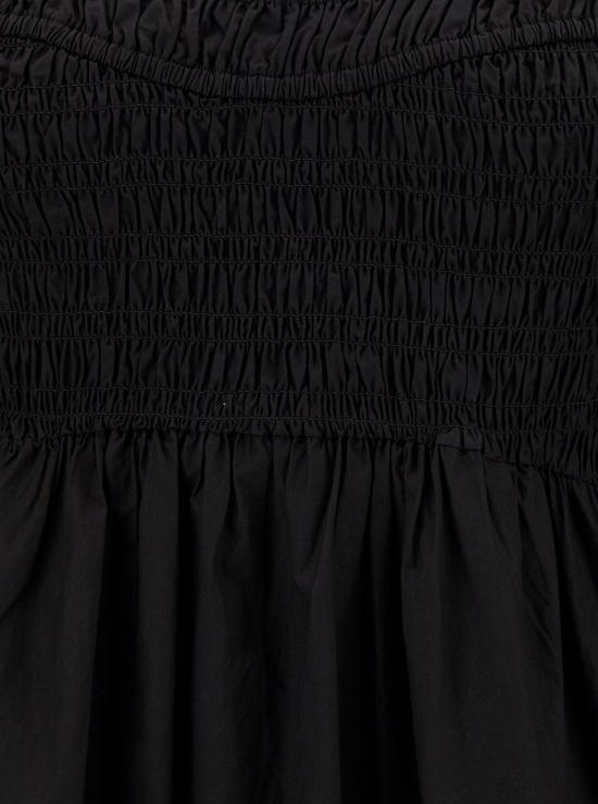  가니 롱 원피스 F8697099 Black - GANNI