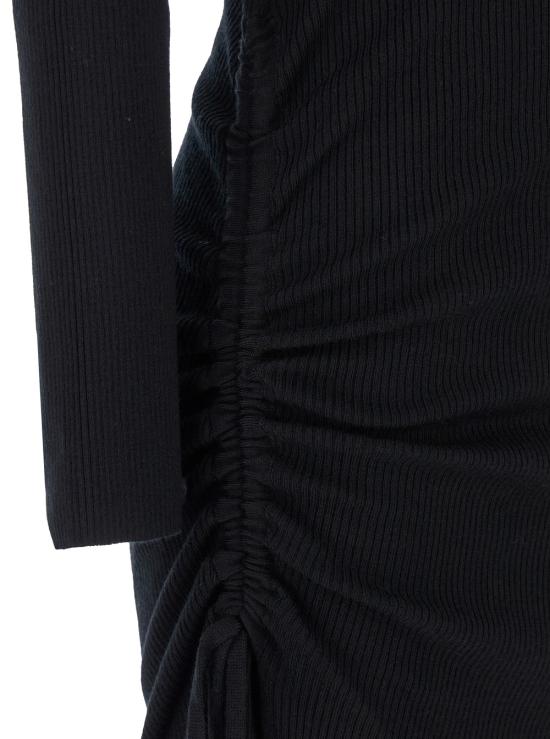 24FW 마이클 코어스 롱 원피스 MF482LZ4VR001 Black - MICHAEL KORS