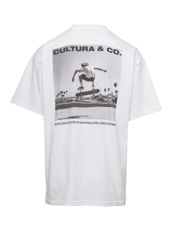  쿨투라 반팔 티셔츠 A006WHITE White - CULTURA
