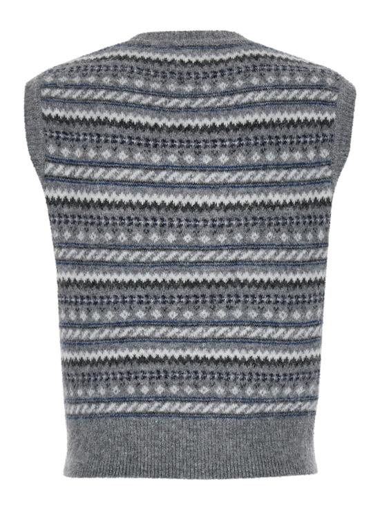 24FW 던스트 베스트 UDSW4C112G2MELANGEGREY Grey - DUNST