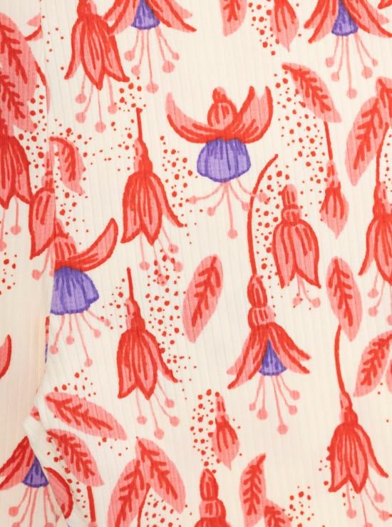 24FW [키즈] 미니로디니 스트레이트 팬츠 2473011442RED - MINI RODINI