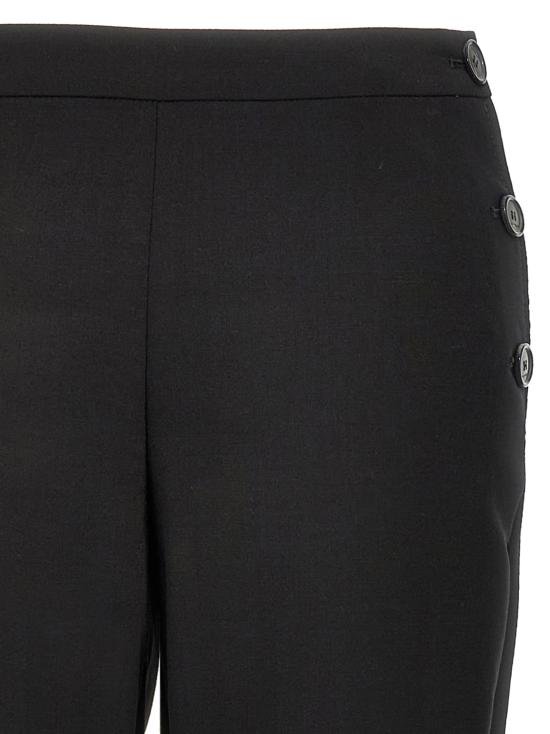  쿠레쥬 스트레이트 팬츠 424CPA272WO01139999 Black - COURREGES