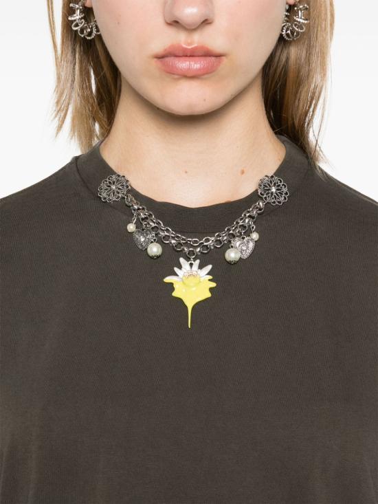 24FW 오토링거 반팔 티셔츠 1150102521 BRW Brown - OTTOLINGER