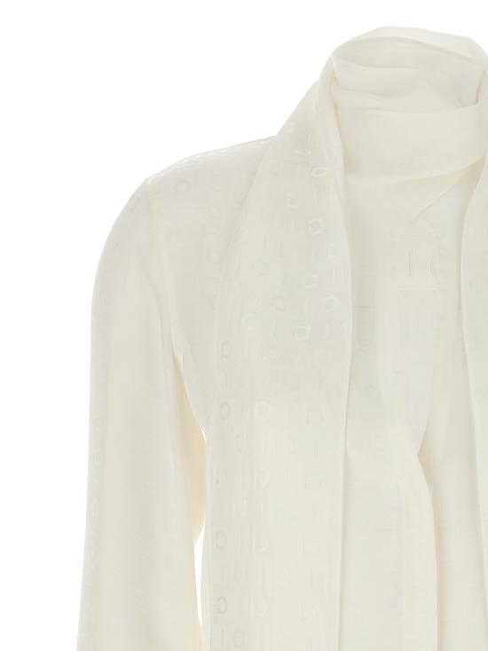 24FW 살바토레 페라가모 / 여성 실크 블라우스 776455MASCARPONE BPG - SALVATORE FERRAGAMO