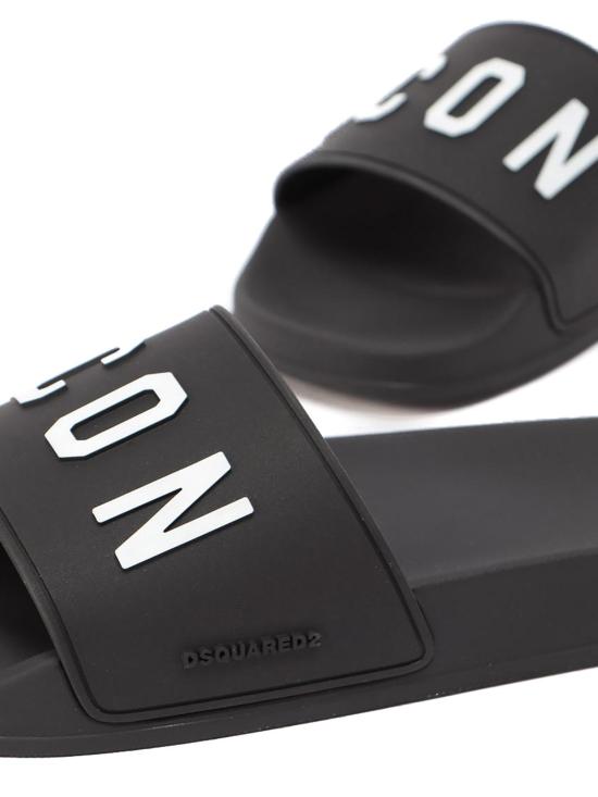  디스퀘어드2 뮬/슬리퍼 FFM0023172035162124 Black - DSQUARED2
