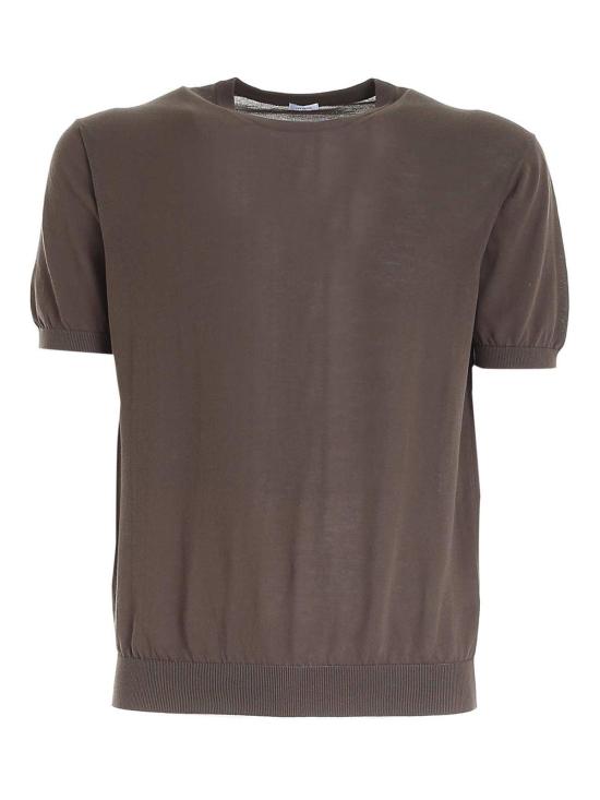  말로 반팔 티셔츠 UMA099F3Z03E1360 Brown
