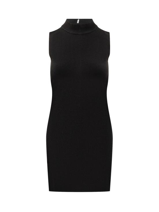 24FW 마이클 코어스 미디 원피스 MF482PU33D 001 BLACK