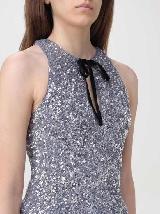 24FW 가니 민소매 티셔츠 F9654 552 Violet - GANNI