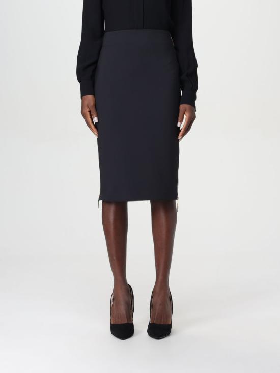 25FW 엘리자베타프랜치 미디 스커트 GO047 110 Black