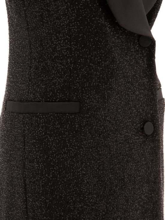 24FW 막스마라 숏 원피스 2421226094600EIFFEL001 Black - MAX MARA