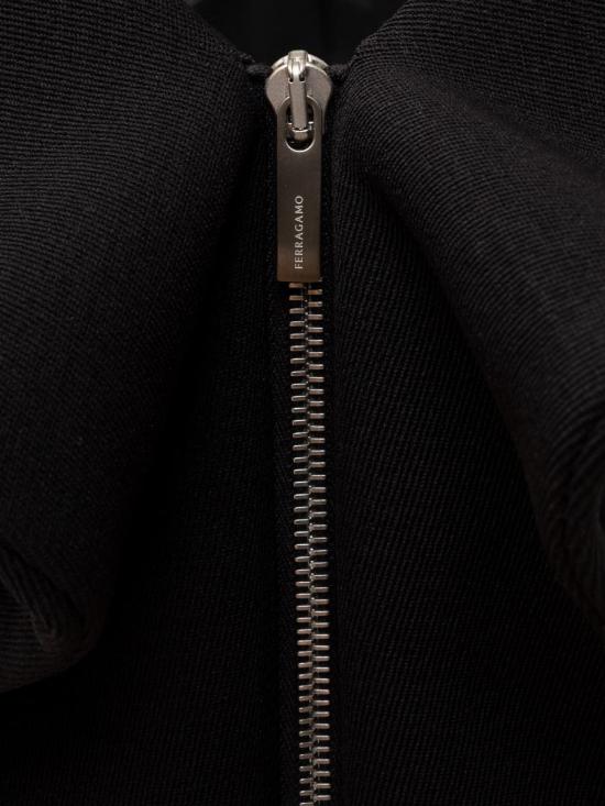 24FW 살바토레 페라가모 숏 원피스 13G497 778566 Black - SALVATORE FERRAGAMO