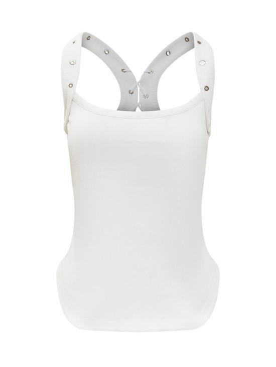  디 아티코 민소매 티셔츠 241WCT236J038 001 WHITE