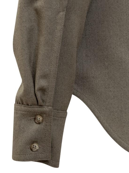 24FW 스텔라 맥카트니 셔츠 6201203CU703 2807 GREEN - STELLA MCCARTNEY