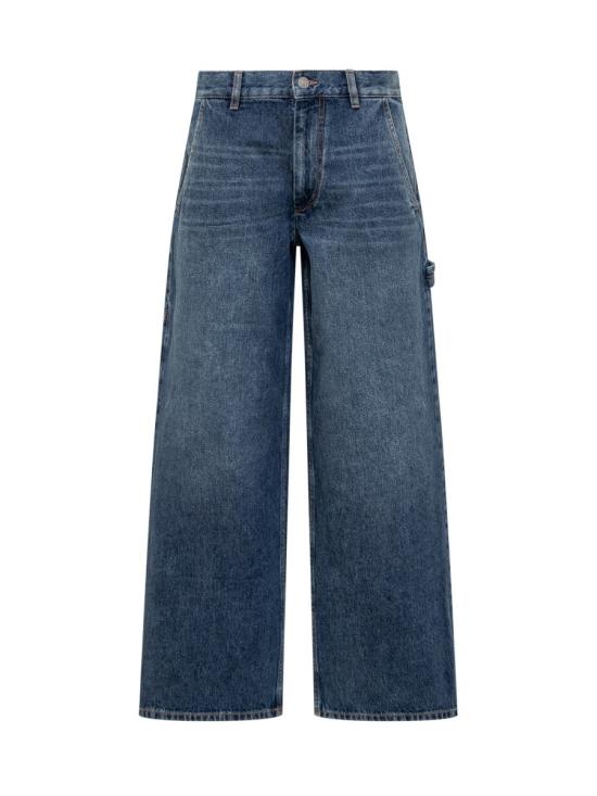 24FW 이자벨마랑에뚜왈 스트레이트 팬츠 24APA0396FAB3H02E 30BU BLUE