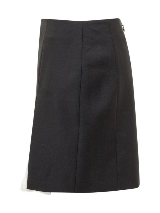  지방시 스커트 BW40N013QB001 001 Black - GIVENCHY