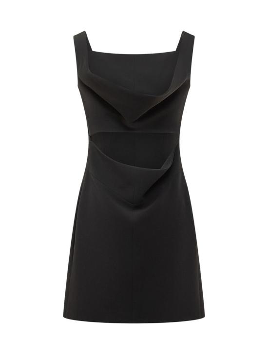 24FW 지방시 숏 원피스 BW226014N6 001 Black - GIVENCHY