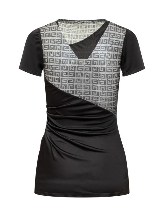 24FW 지방시 반팔 티셔츠 BW61B9311B 001 Black - GIVENCHY