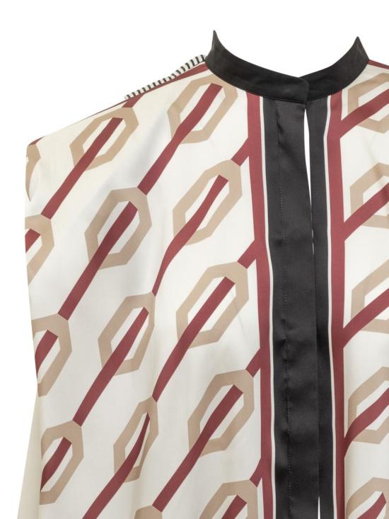  칼카테라 민소매 티셔츠 B108CS VUNICAPRINT Beige - CALCATERRA