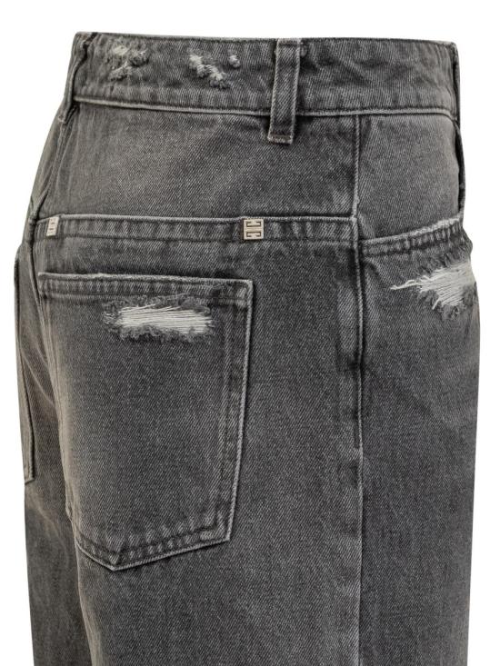  지방시 데님 팬츠 BW50WH5Y5N 001 Black - GIVENCHY