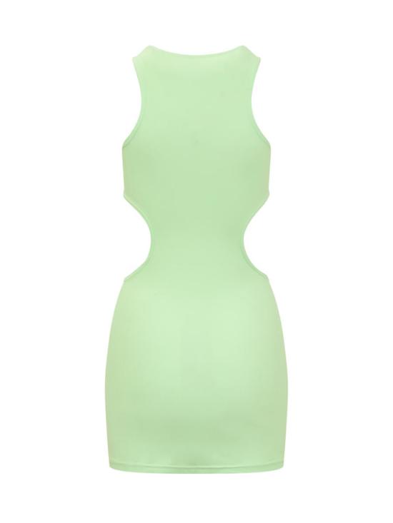  지방시 숏 원피스 BW00K45Y5N 001 GREEN - GIVENCHY