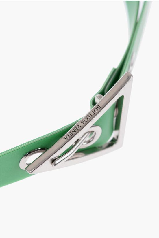  [키즈] 보테가베네타 레귤러 벨트 691010 V1RT0 3724 Green - BOTTEGA VENETA