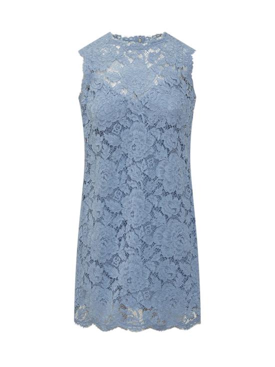 24FW 돌체앤가바나 숏 원피스 F6ATYTHLM7L F3981 BLUE