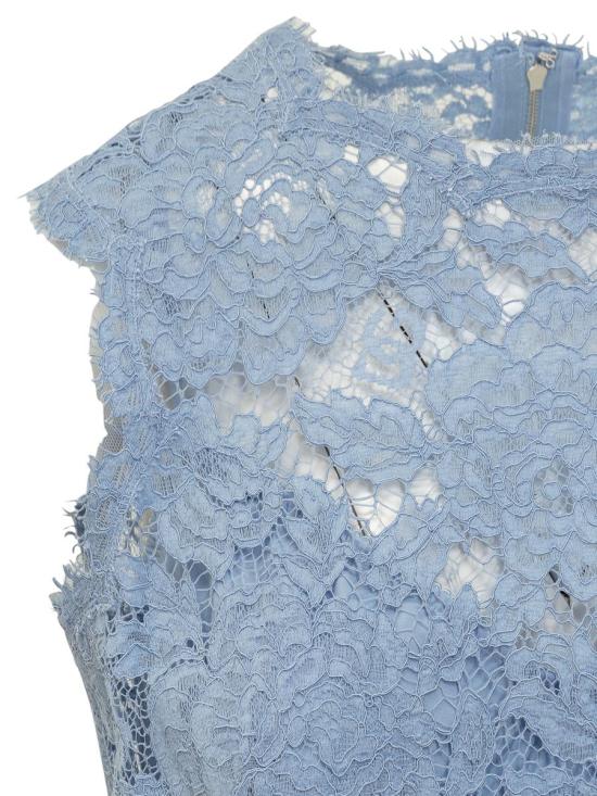 24FW 돌체앤가바나 숏 원피스 F6ATYTHLM7L F3981 BLUE - DOLCE & GABBANA