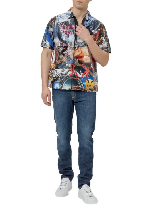  Tigran 반팔 셔츠 F26000002 CH02 95 Black - OTHER BRANDS