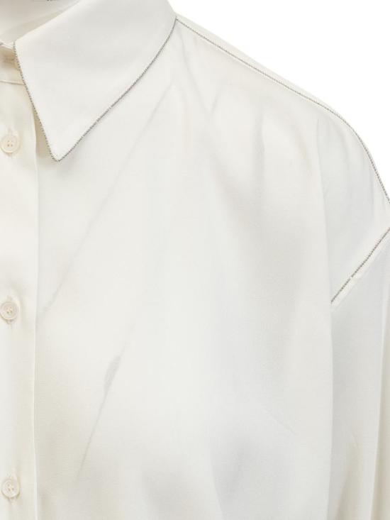  파비아나 필리피 셔츠 CAD264F238D646 0142 WHITE - FABIANA FILIPPI