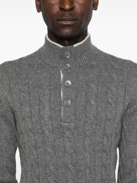  발바 스웨터 KNITWEAR 1967223551 0098 GREY - BARBA