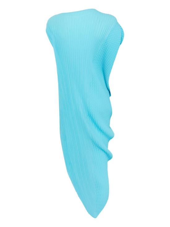 24FW 이세이 미야케 미디 원피스 IM48FH137 70 SKY BLUE - ISSEY MIYAKE