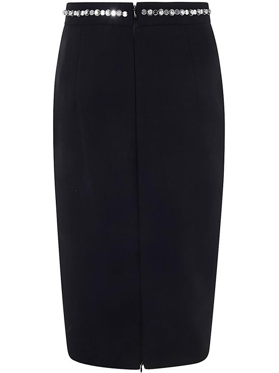  누메로벤투노 미디 스커트 C011 5159 9000 BLACK - N°21