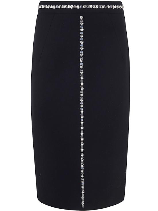  누메로벤투노 미디 스커트 C011 5159 9000 BLACK
