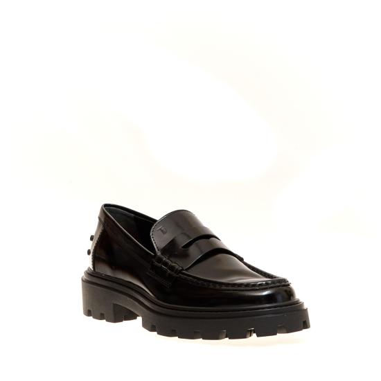  토즈 로퍼 XXW08J0GF60SHAB999 Black - TODS