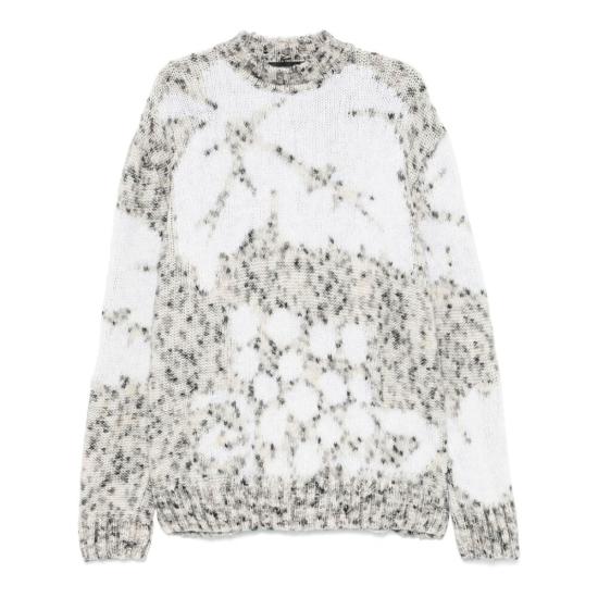 24FW 페데리코 시나 스웨터 FCW24 KTP01 01 GREY