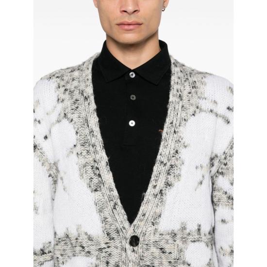 24FW 페데리코 시나 가디건 FCW24 KCR01 01 GREY - FEDERICO CINA