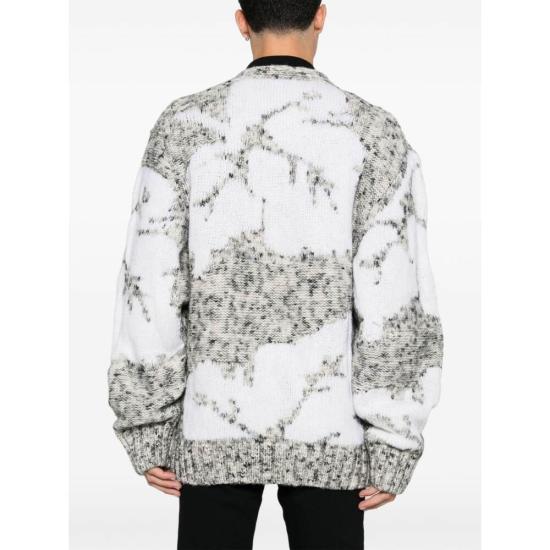 24FW 페데리코 시나 가디건 FCW24 KCR01 01 GREY - FEDERICO CINA