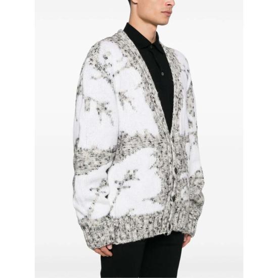 24FW 페데리코 시나 가디건 FCW24 KCR01 01 GREY - FEDERICO CINA