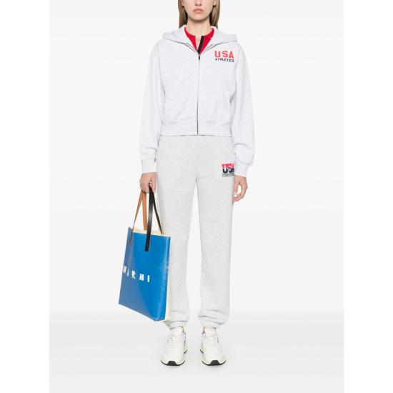 24FW 스포티앤리치 자켓 ST068503649GY GR RD GREY - SPORTY & RICH